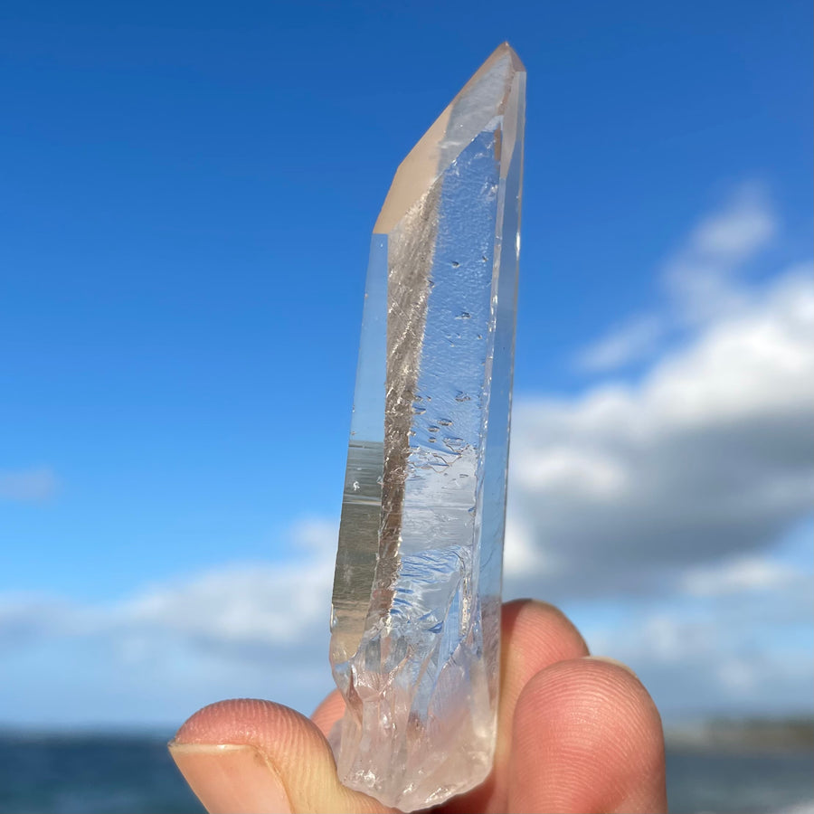 Extra Clear Lemurian Crystal #1412