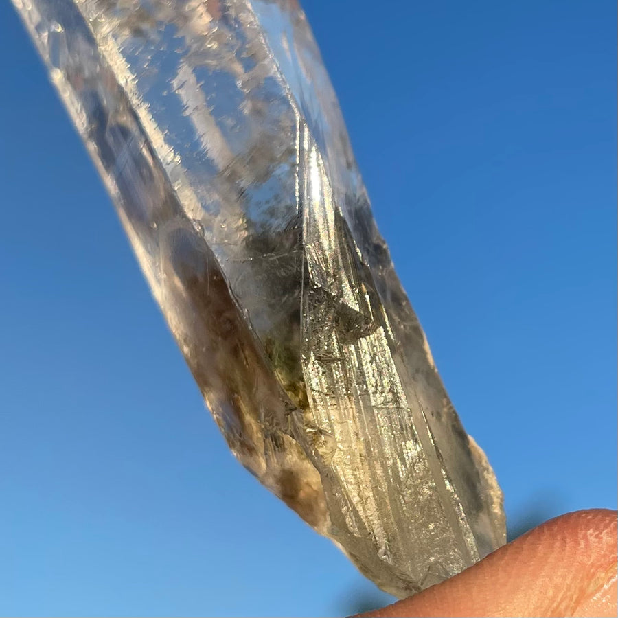 Extra Clear Lemurian Crystal #1418