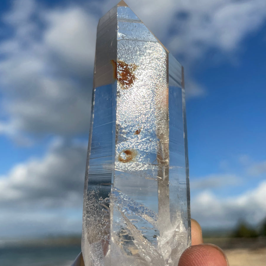 Extra Clear Lemurian Crystal #1419