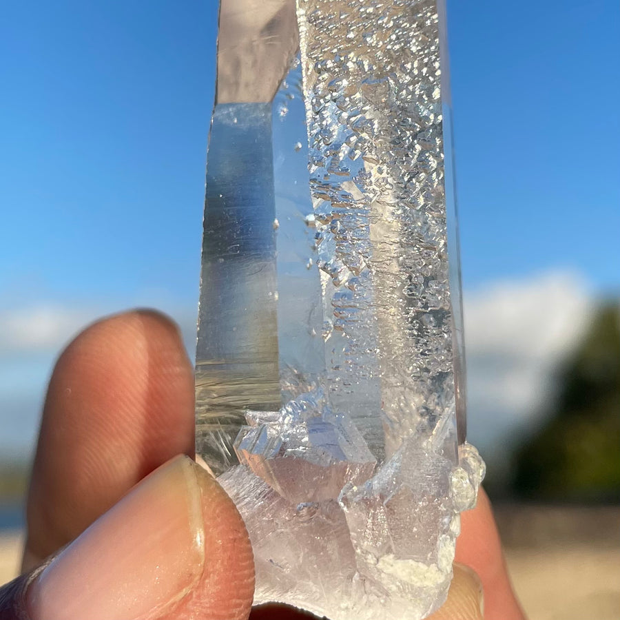 Extra Clear Lemurian Crystal #1411