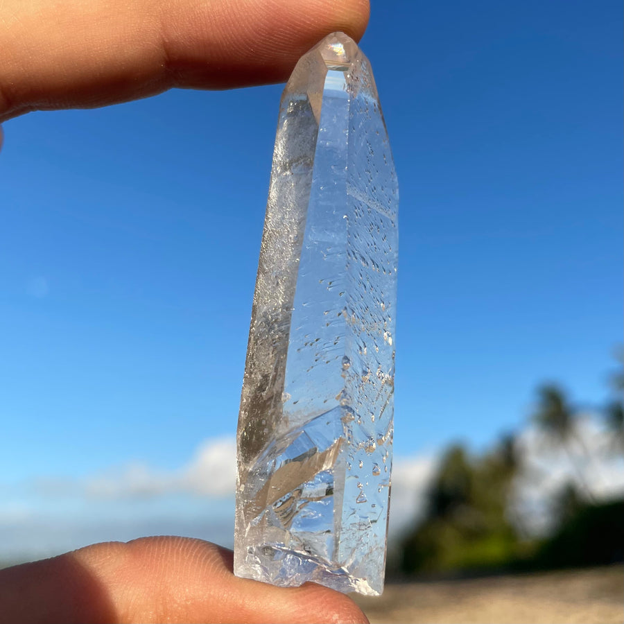 Extra Clear Lemurian Crystal #1406