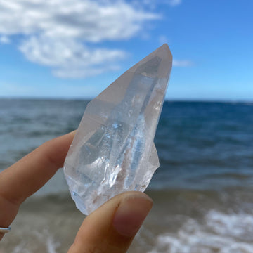 Lemurian Quartz Crystal #384