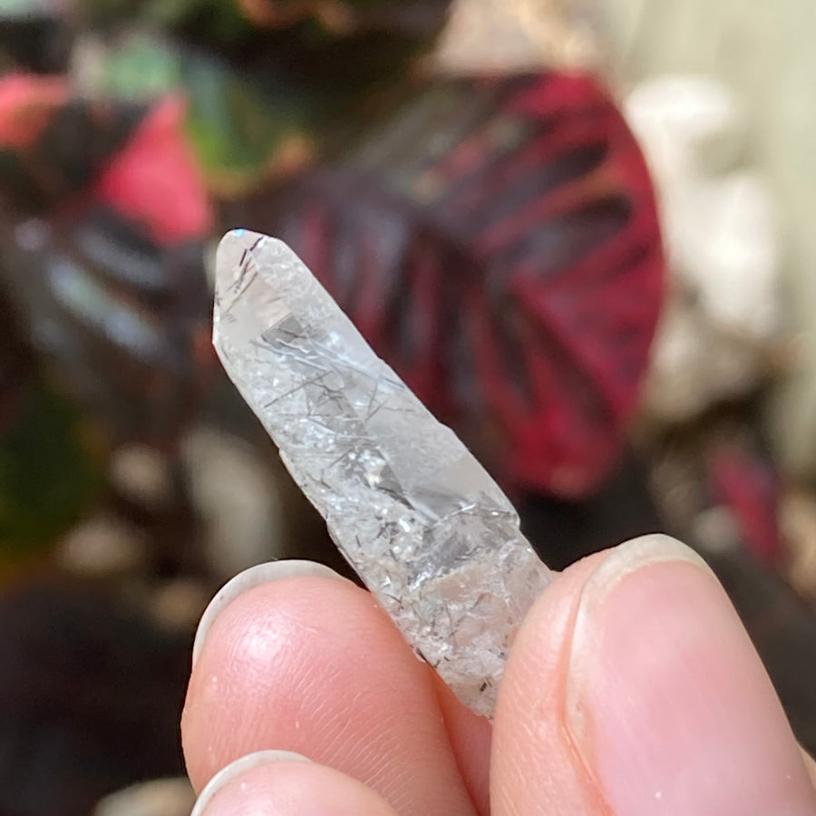 Lemurian Rutile Quartz Crystal #688