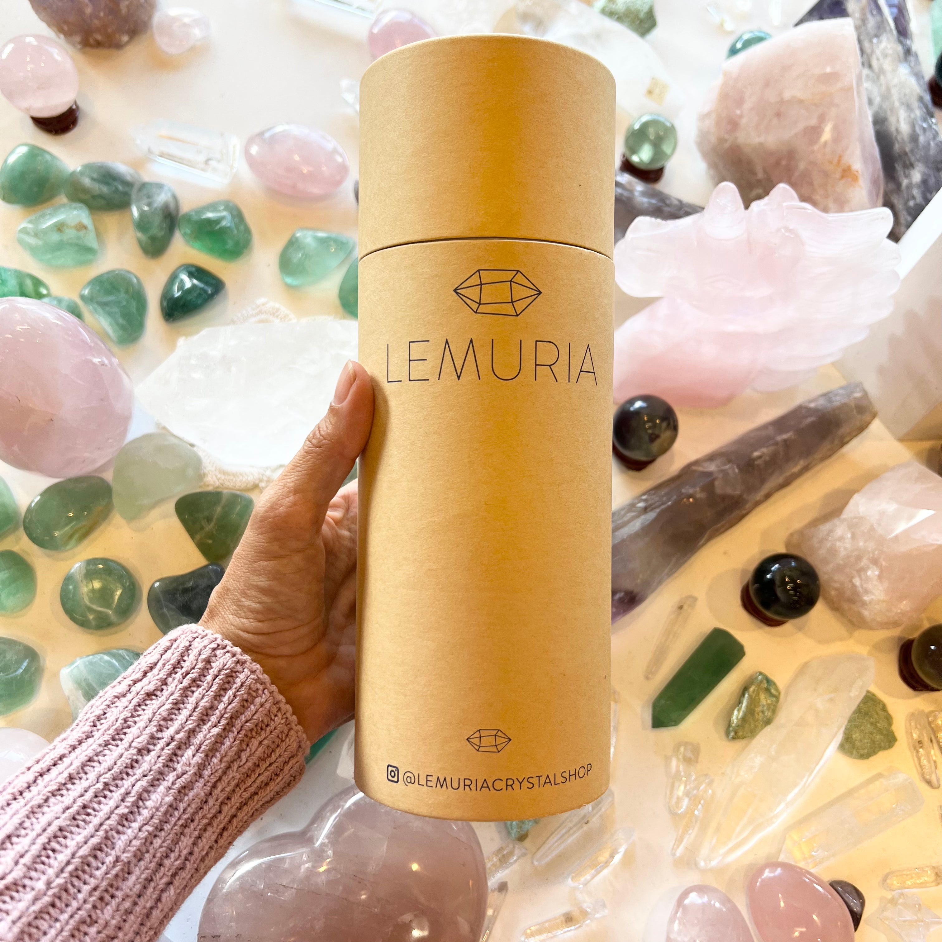 Lemuria Crystal Water Bottle with Crystal Chamber! – lemuriacrystalshop