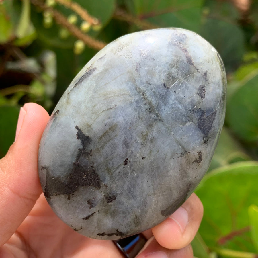 Labradorite Palm Stone #9