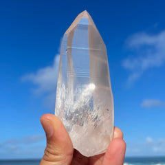 Clear Lemurian Quartz Crystal #1071