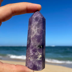 Lepidolite Tower #1294