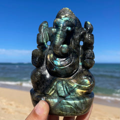 Labradorite Ganesh #1362