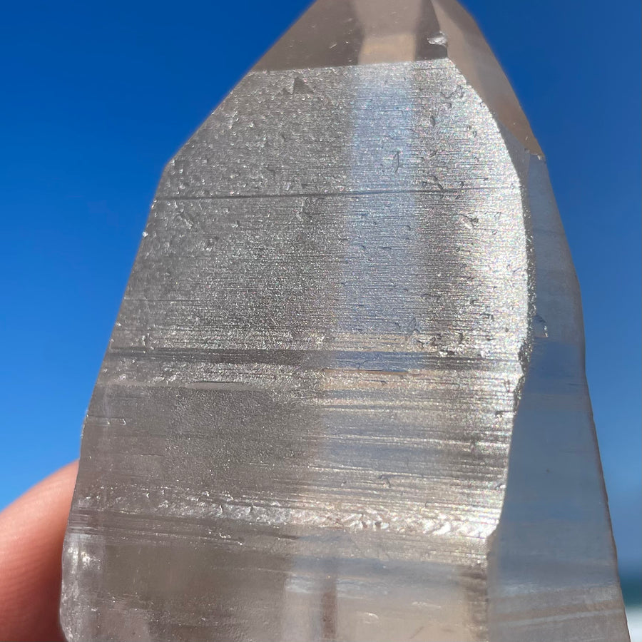 Clear Lemurian Quartz Crystal #1056