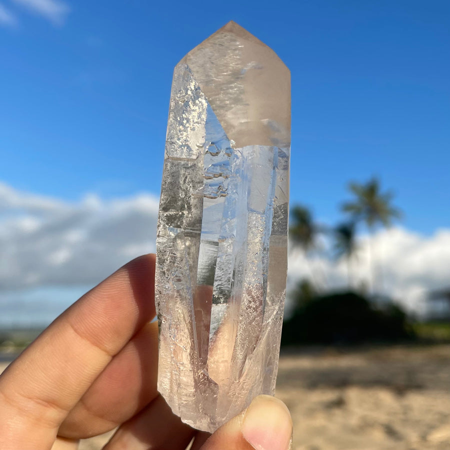 Extra Clear Lemurian Crystal #1399