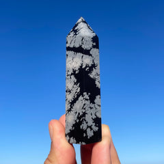 Snowflake Obsidian Tower #1338