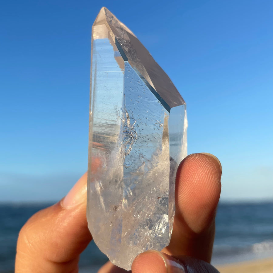 Extra Clear Lemurian Crystal #1404