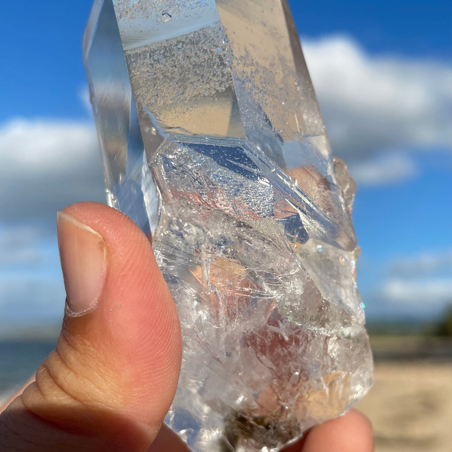 Extra Clear Lemurian Crystal #1423