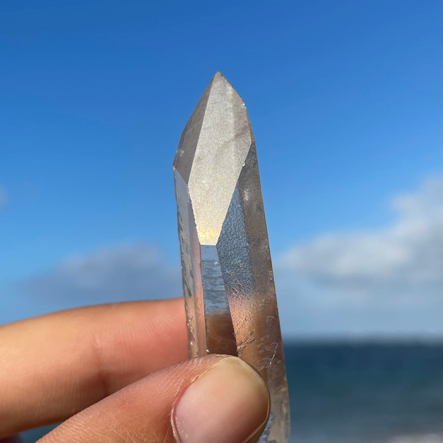 Extra Clear Lemurian Crystal #1412