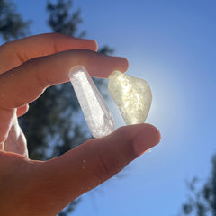 Libyan Glass + Lemurian Power Pack! #1225