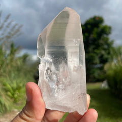 Clear Lemurian Quartz Crystal #1051