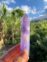 Purple Fluorite Tower #1126