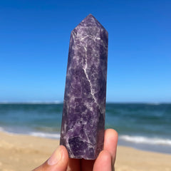 Lepidolite Tower #1299