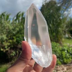 Clear Lemurian Quartz Crystal #1054