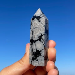 Snowflake Obsidian Tower #1345