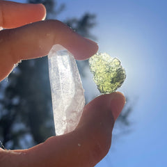 Moldavite + Lemurian Power Pack! #1227