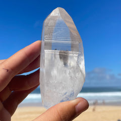 Clear Lemurian Quartz Crystal #1057
