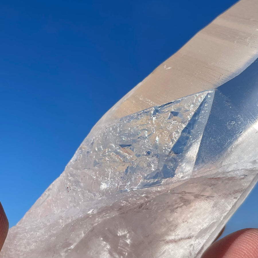 Clear Lemurian Quartz Crystal #1068