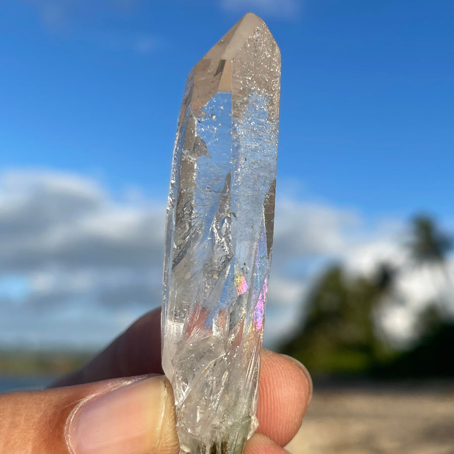 Extra Clear Lemurian Crystal #1414