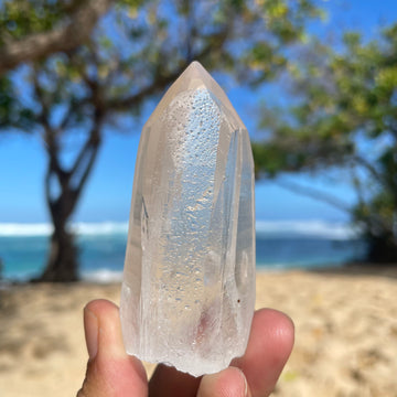 Clear Lemurian Quartz Crystal #1079