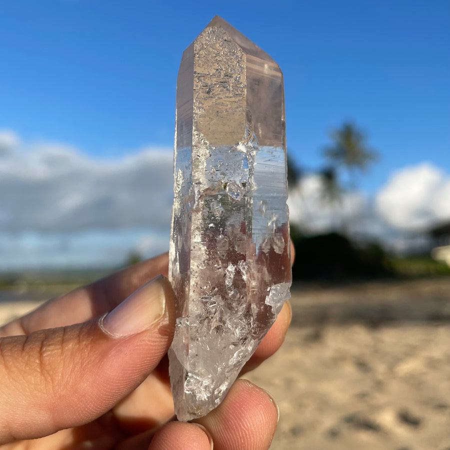 Extra Clear Lemurian Crystal #1415
