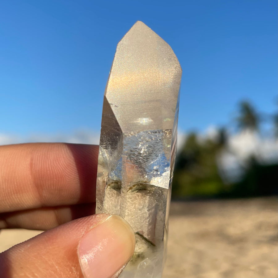 Extra Clear Lemurian Crystal #1402