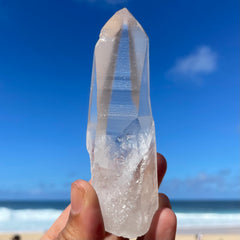 Clear Lemurian Quartz Crystal #1068