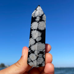 Snowflake Obsidian Tower #1344