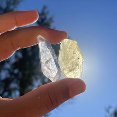 Libyan Glass + Lemurian Power Pack! #1222