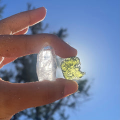 Moldavite + Lemurian Power Pack! #1228