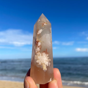 Flower Agate Tower #1256