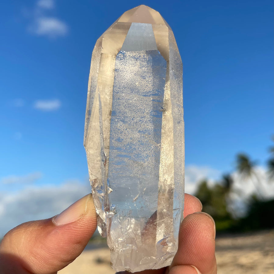 Extra Clear Lemurian Crystal #1408