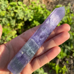 Purple Fluorite Tower #1136