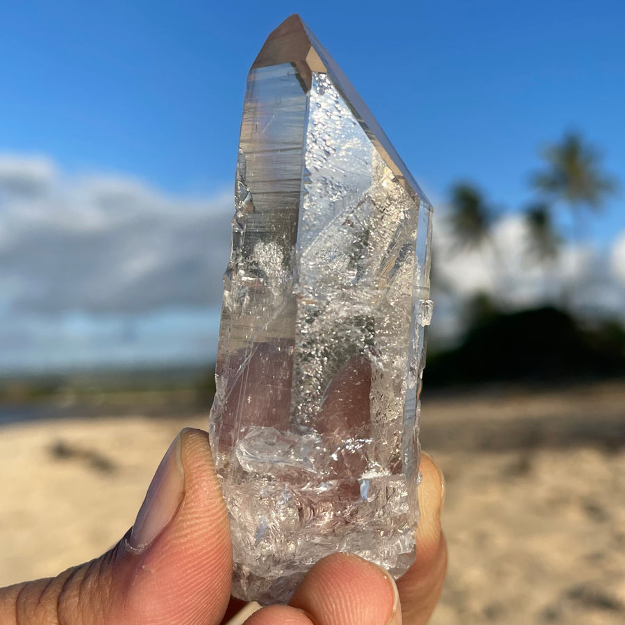 Extra Clear Lemurian Crystal #1415