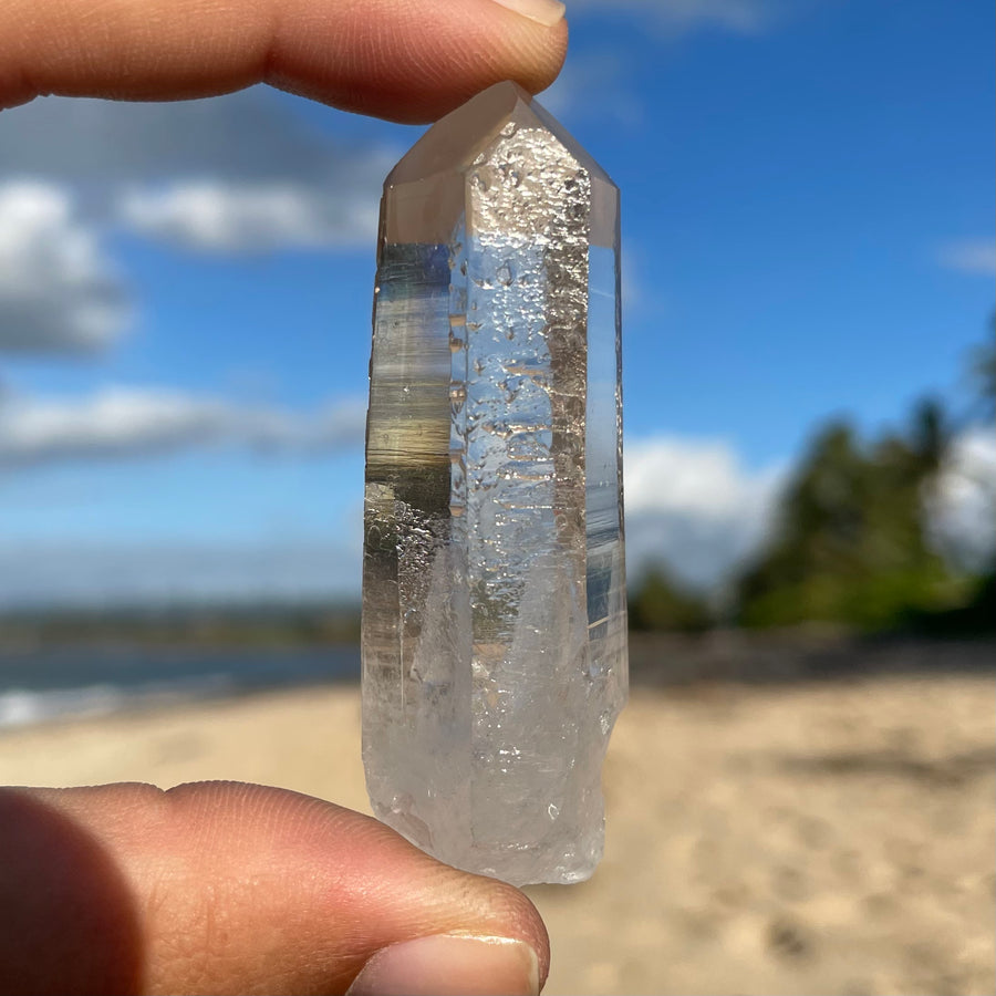 Extra Clear Lemurian Crystal #1416