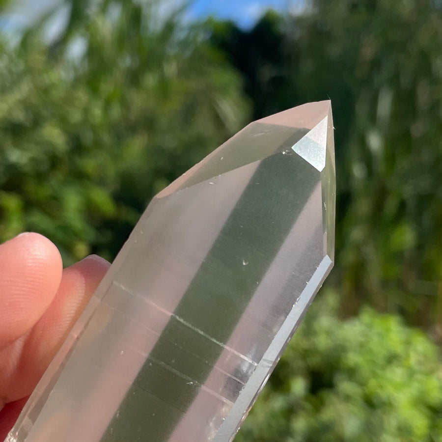 Clear Lemurian Quartz Crystal #1064