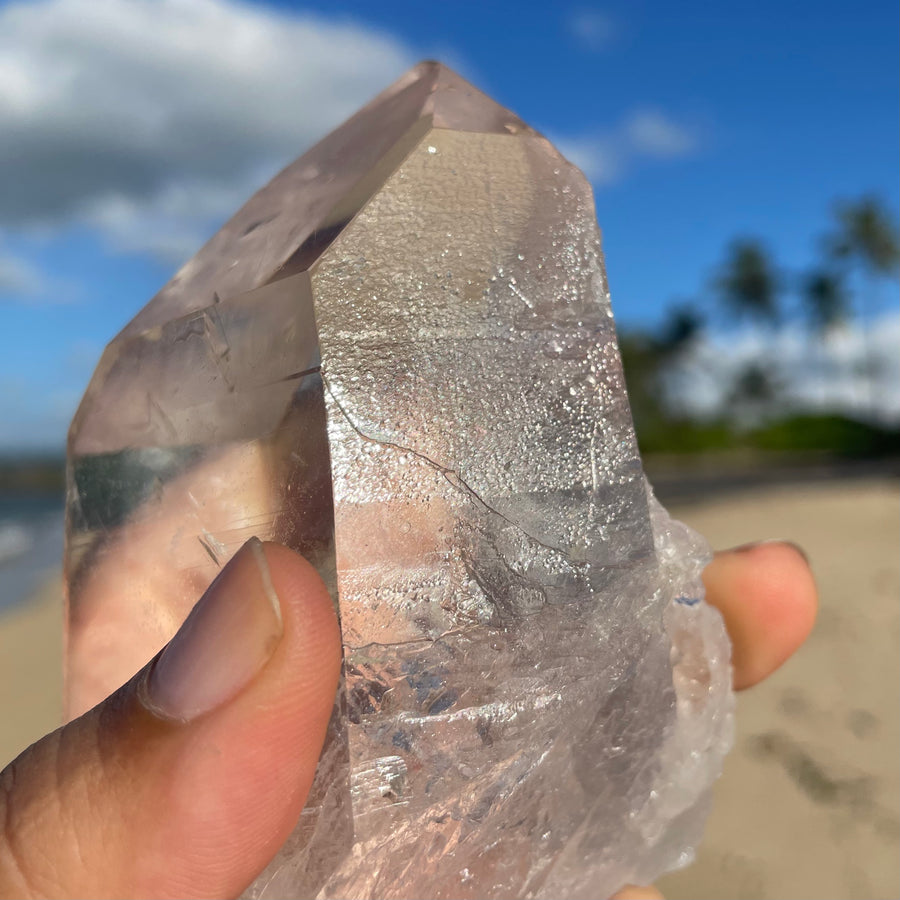 Extra Clear Lemurian Crystal #1424