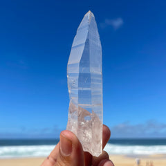 Clear Lemurian Quartz Crystal #1063
