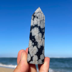 Snowflake Obsidian Tower #1336