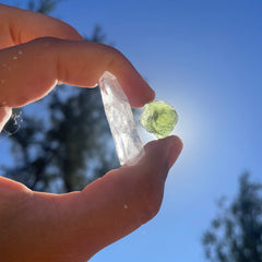 Moldavite + Lemurian Power Pack! #1230