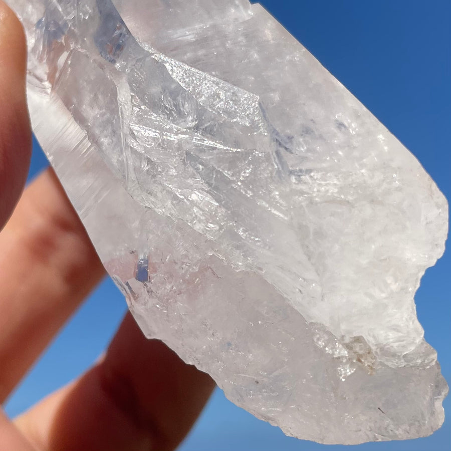 Clear Lemurian Laser Crystal #1077