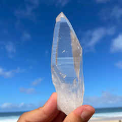 Clear Lemurian Quartz Crystal #1069