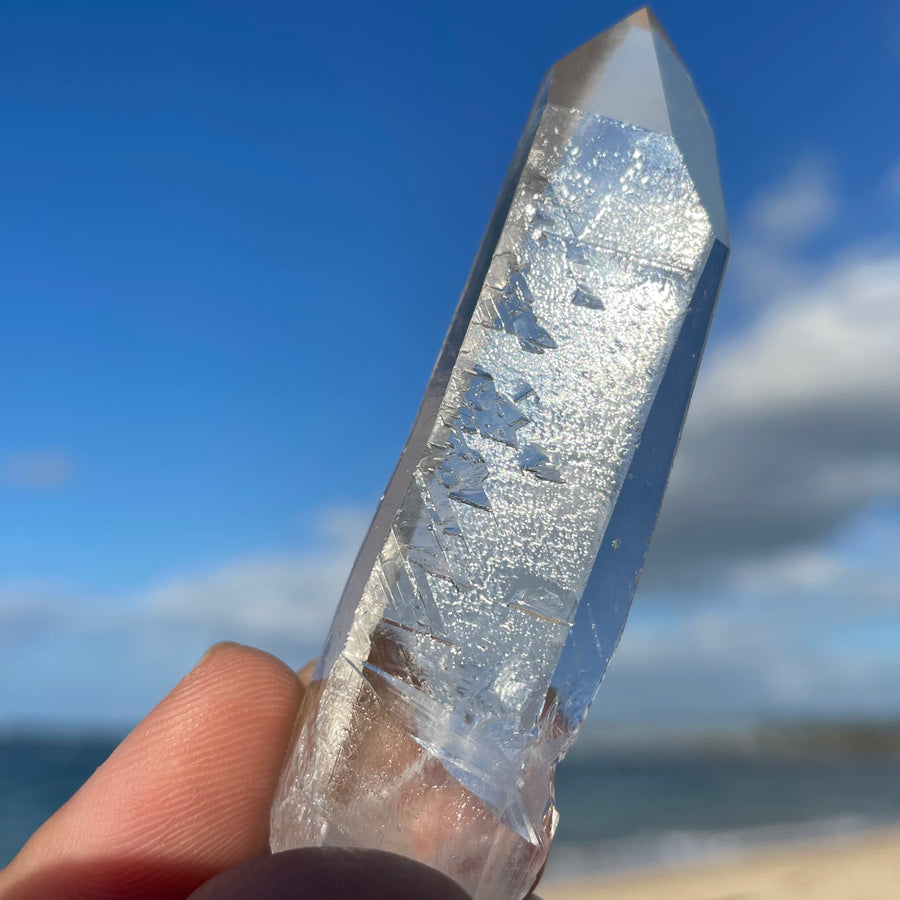 Extra Clear Lemurian Crystal #1412