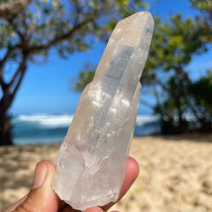 Clear Lemurian Quartz Crystal #1078
