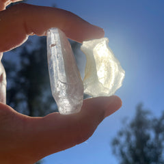 Libyan Glass + Lemurian Power Pack! #1224